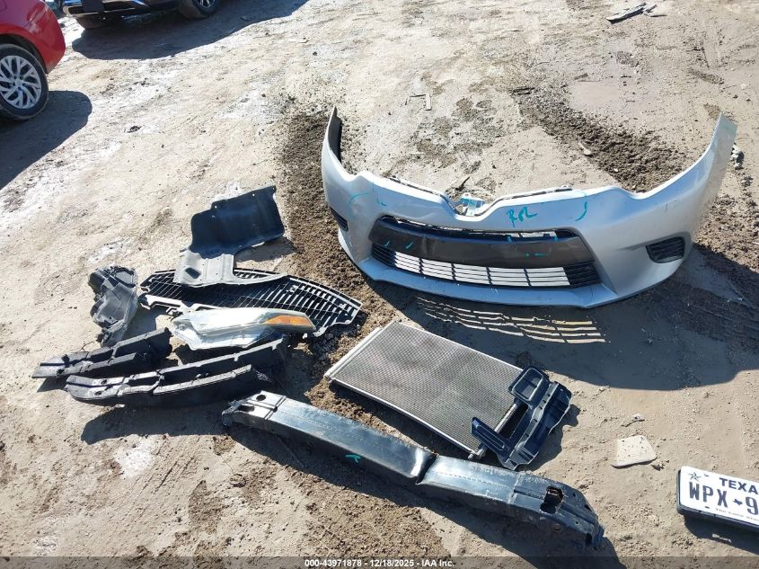 2016 Toyota Corolla Le VIN: 2T1BURHE3GC555137 Lot: 43971878