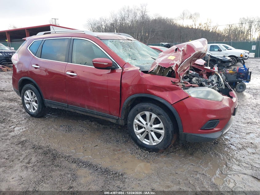 5N1AT2MV8FC889484 2015 Nissan Rogue Sv auction photo 1