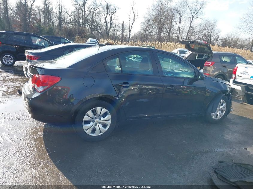 2014 Chevrolet Cruze Ls Manual VIN: 1G1PB5SG7E7263335 Lot: 43971885