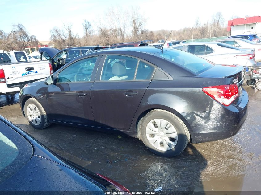 2014 Chevrolet Cruze Ls Manual VIN: 1G1PB5SG7E7263335 Lot: 43971885