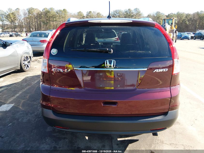 2014 Honda Cr-V Ex-L VIN: 5J6RM4H73EL045387 Lot: 43971886