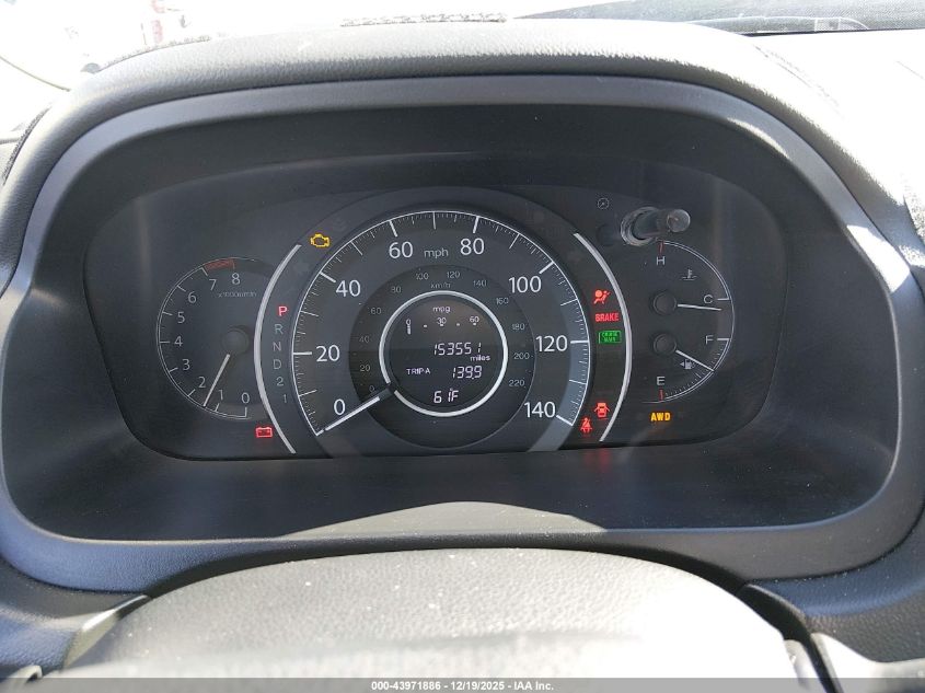 2014 Honda Cr-V Ex-L VIN: 5J6RM4H73EL045387 Lot: 43971886