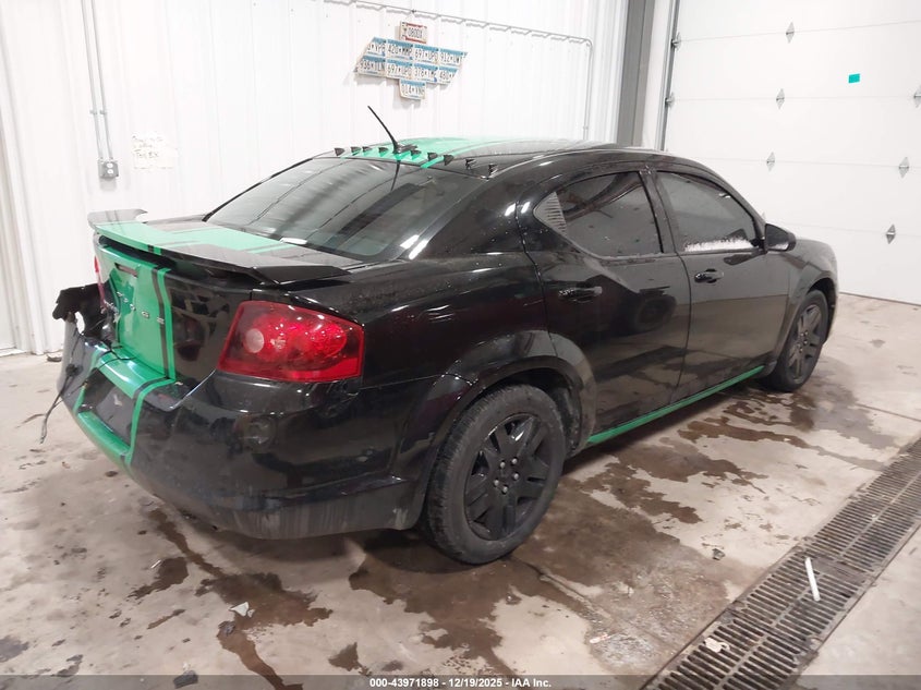 Vin: 1c3cdzab0dn754003, lot: 44467594, dodge avenger se 20134