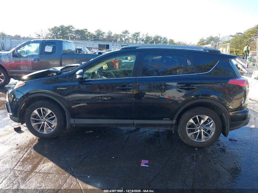 2018 Toyota Rav4 Hybrid Xle VIN: JTMRJREV8JD184465 Lot: 43971900