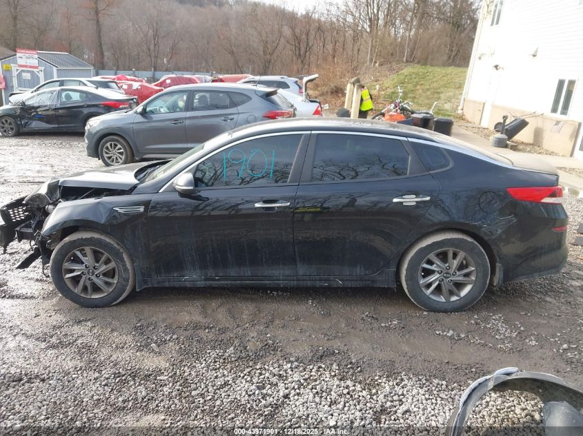 2019 Kia Optima Lx VIN: 5XXGT4L36KG326826 Lot: 43971901