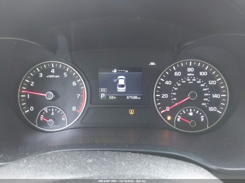 2019 Kia Optima Lx VIN: 5XXGT4L36KG326826 Lot: 43971901