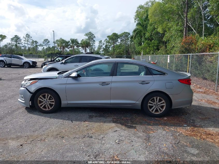 2015 Hyundai Sonata Se VIN: 5NPE24AFXFH172056 Lot: 43971902