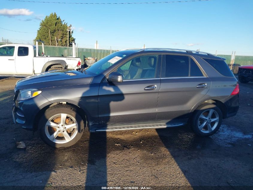 2016 Mercedes-Benz Gle 350 4Matic VIN: 4JGDA5HBXGA735182 Lot: 43971905
