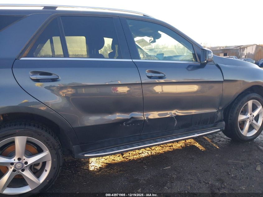 2016 Mercedes-Benz Gle 350 4Matic VIN: 4JGDA5HBXGA735182 Lot: 43971905