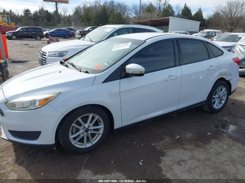 2016 Ford Focus Se VIN: 1FADP3F21GL340876 Lot: 43971906