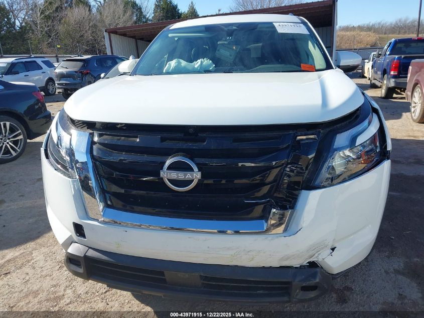2024 Nissan Pathfinder Sv 4Wd VIN: 5N1DR3BC4RC255886 Lot: 43971915