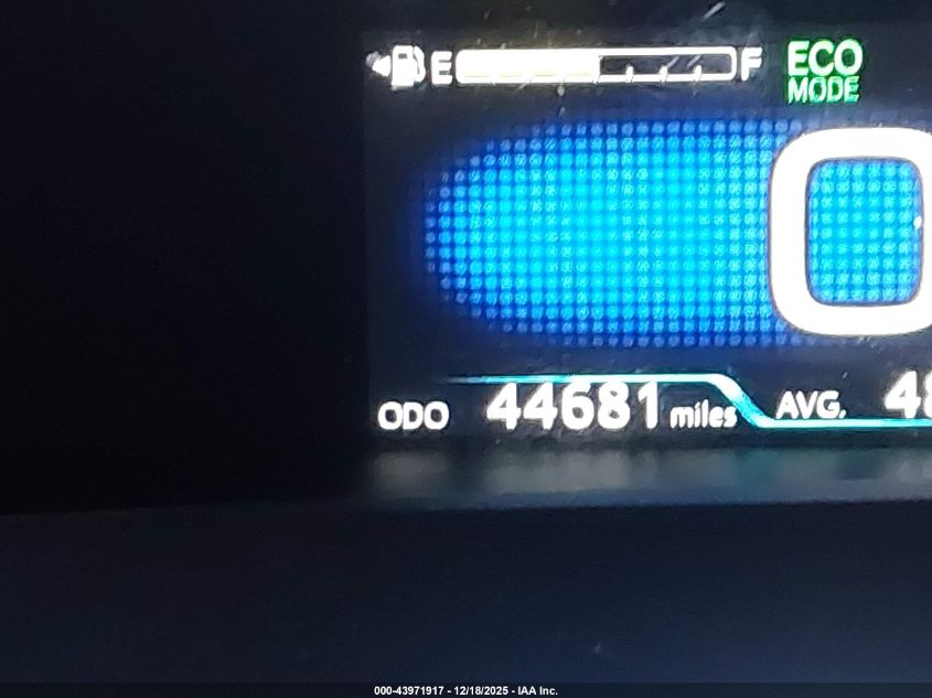 2017 Toyota Prius Four Touring VIN: JTDKARFU7H3527824 Lot: 43971917