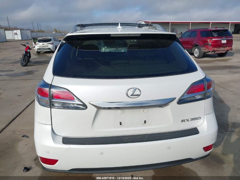2013 Lexus Rx 350 VIN: 2T2ZK1BA3DC109976 Lot: 43971919