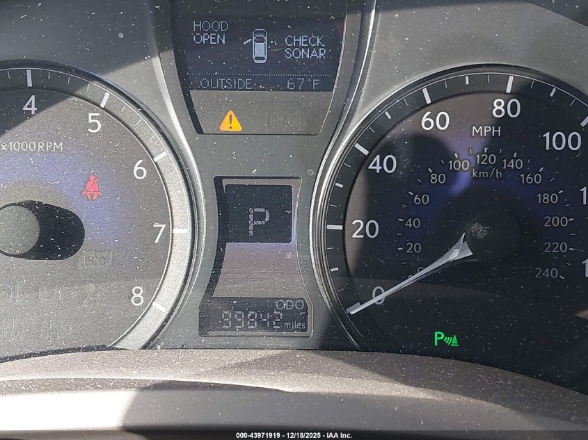 2013 Lexus Rx 350 VIN: 2T2ZK1BA3DC109976 Lot: 43971919