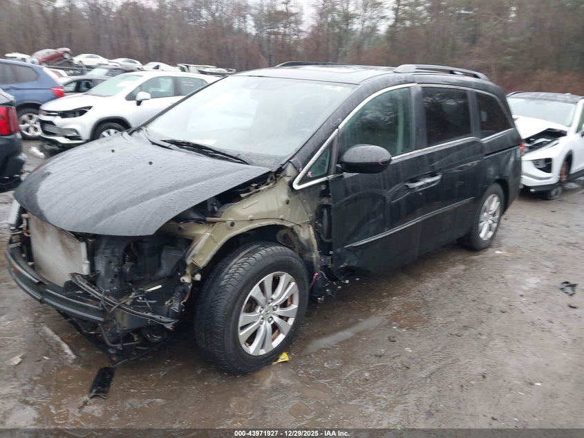 2016 Honda Odyssey Ex-L 5FNRL5H60GB152599 photo 1