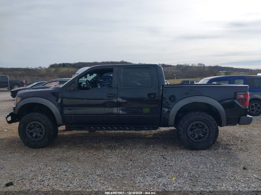 2012 Ford F-150 Svt Raptor VIN: 1FTFW1R65CFA57155 Lot: 43971931