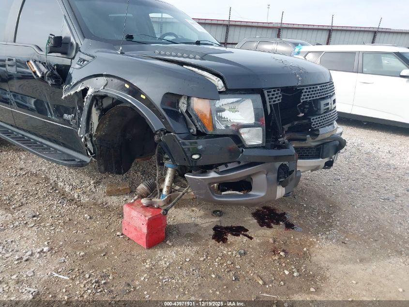 2012 Ford F-150 Svt Raptor VIN: 1FTFW1R65CFA57155 Lot: 43971931