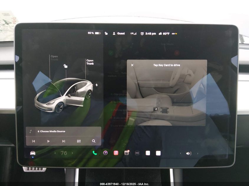 2019 Tesla Model 3 Long Range/Mid Range/Standard Range/Standard Range Plus VIN: 5YJ3E1EA9KF302171 Lot: 43971940