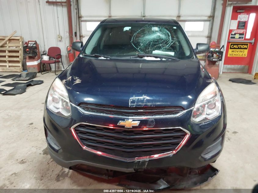 2016 Chevrolet Equinox Ls VIN: 2GNFLEEK5G6255826 Lot: 43971956