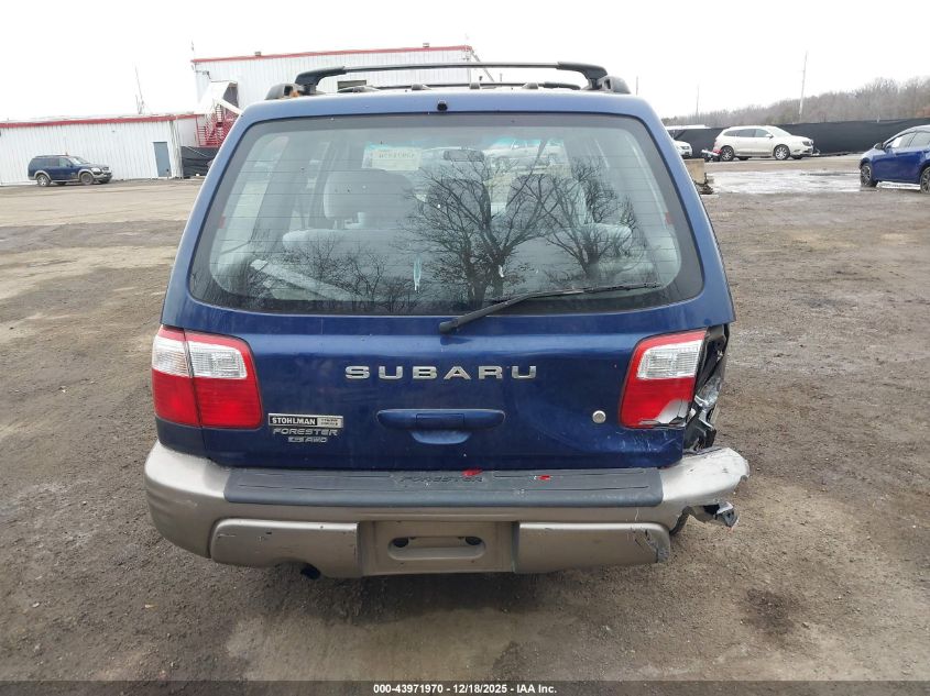 2002 Subaru Forester S VIN: JF1SF65542H745388 Lot: 43971970