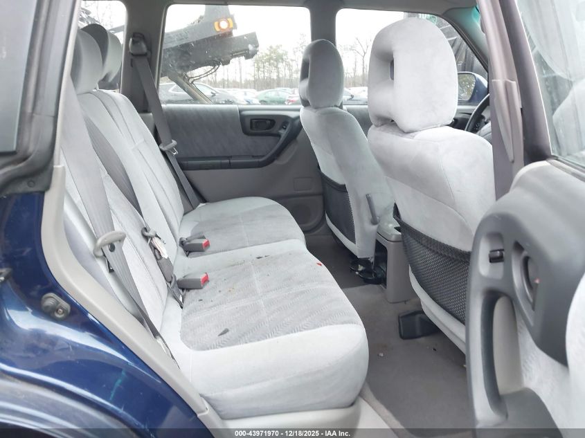 2002 Subaru Forester S VIN: JF1SF65542H745388 Lot: 43971970