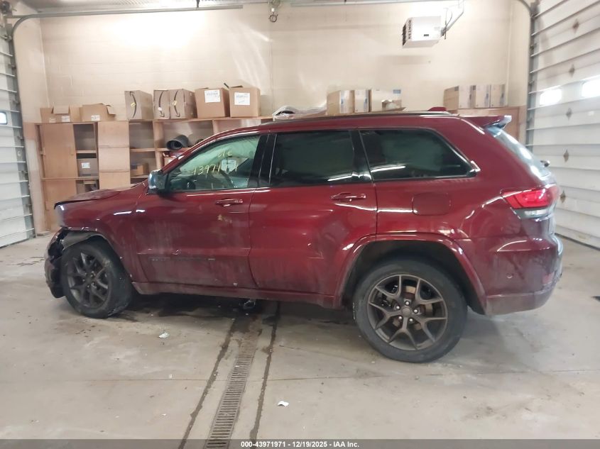 2021 Jeep Grand Cherokee 80Th Anniversary 4X4 VIN: 1C4RJFBG4MC622199 Lot: 43971971