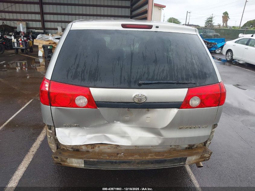2007 Toyota Sienna Le VIN: 5TDZK23C87S006638 Lot: 43971983