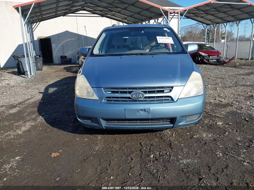 2009 Kia Sedona Lx VIN: KNDMB233496315844 Lot: 43971997