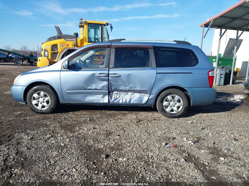 2009 Kia Sedona Lx VIN: KNDMB233496315844 Lot: 43971997