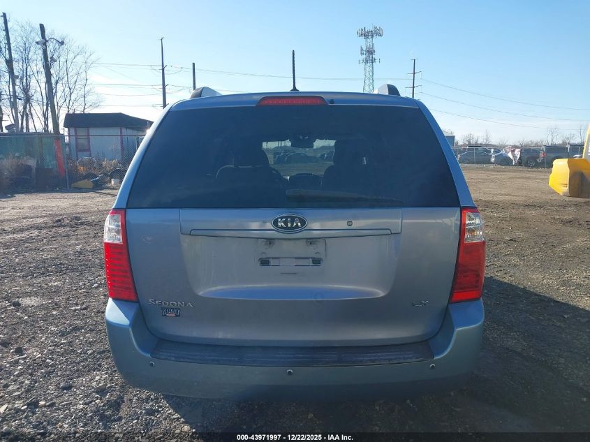 2009 Kia Sedona Lx VIN: KNDMB233496315844 Lot: 43971997