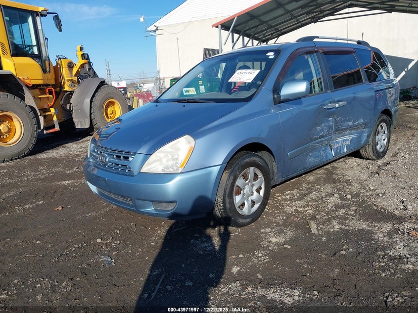 KIA SEDONA 2009 VIN KNDMB233496315844