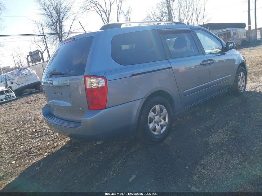 KIA SEDONA 2009 VIN KNDMB233496315844