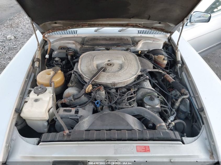 1980 Mercedes-Benz C-Class VIN: 10704412060305 Lot: 43972002