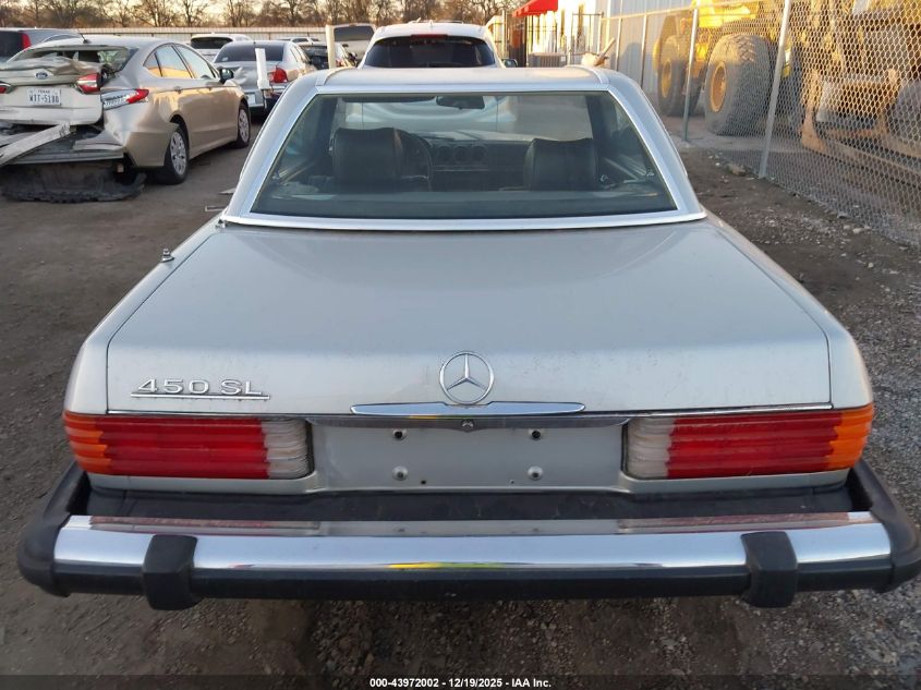 1980 Mercedes-Benz C-Class VIN: 10704412060305 Lot: 43972002