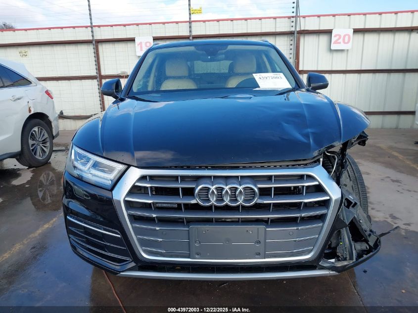 2018 Audi Q5 2.0T Premium/2.0T Tech Premium VIN: WA1BNAFY7J2150572 Lot: 43972003