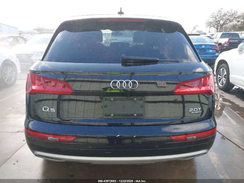 2018 Audi Q5 2.0T Premium/2.0T Tech Premium VIN: WA1BNAFY7J2150572 Lot: 43972003
