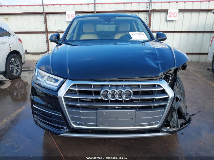 2018 Audi Q5 2.0T Premium/2.0T Tech Premium VIN: WA1BNAFY7J2150572 Lot: 43972003