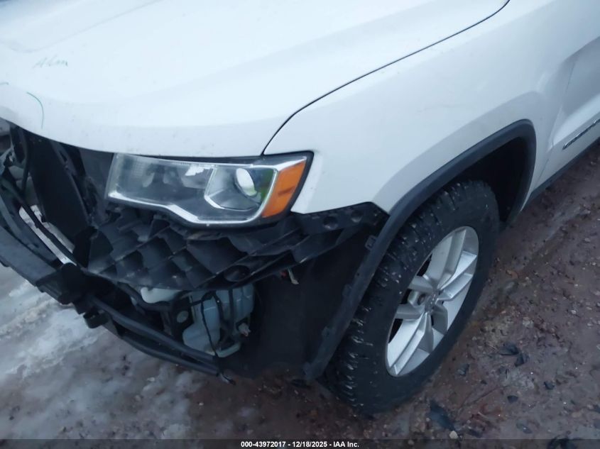 2017 Jeep Grand Cherokee Laredo 4X4 VIN: 1C4RJFAG9HC841148 Lot: 43972017