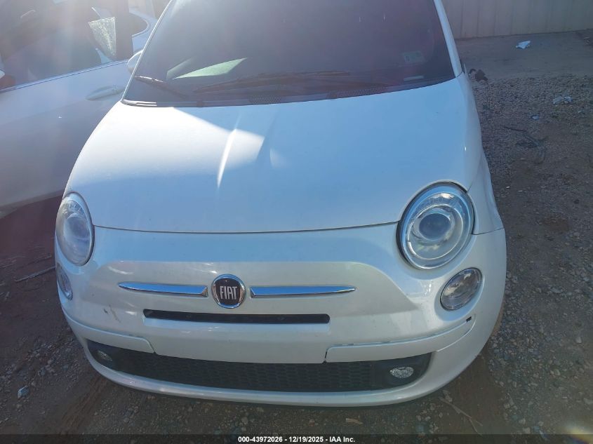 2012 Fiat 500 Sport VIN: 3C3CFFBR4CT110295 Lot: 43972026