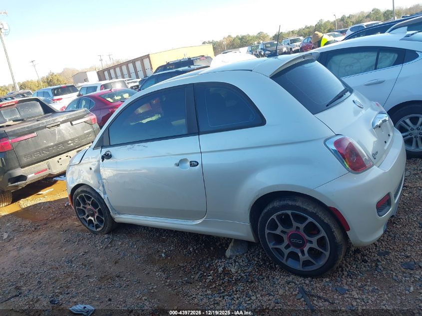 2012 Fiat 500 Sport VIN: 3C3CFFBR4CT110295 Lot: 43972026
