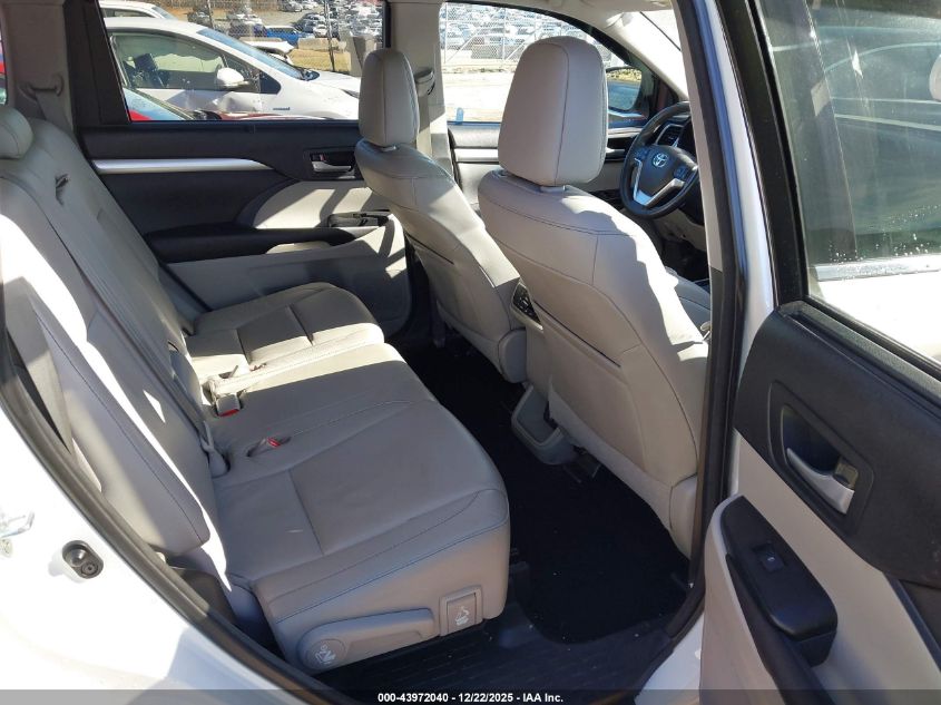 2016 Toyota Highlander Xle V6 VIN: 5TDKKRFH4GS502702 Lot: 43972040