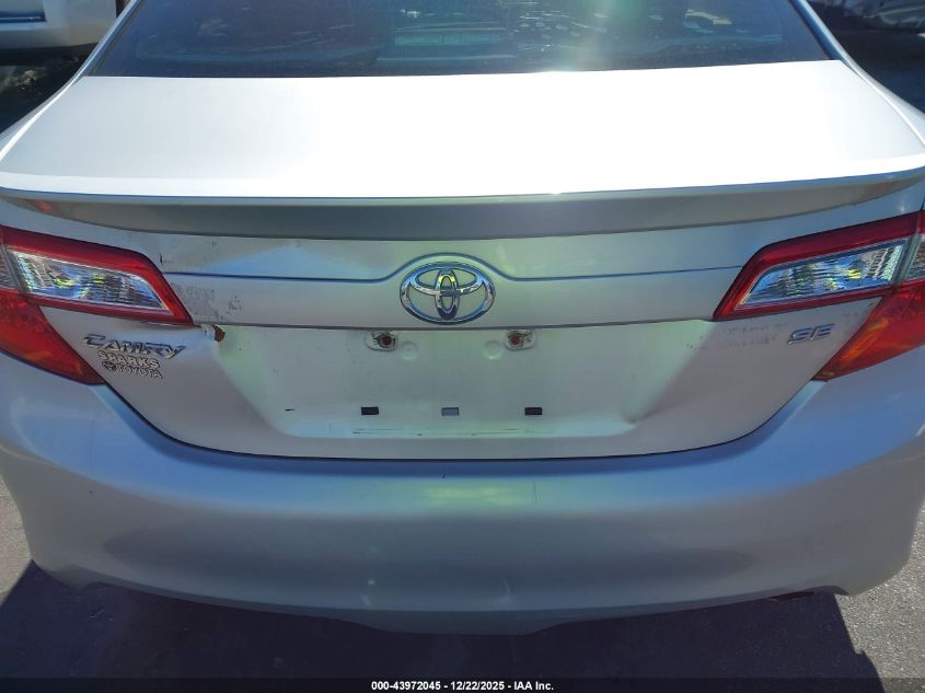 2013 Toyota Camry Se VIN: 4T1BF1FK3DU247481 Lot: 43972045