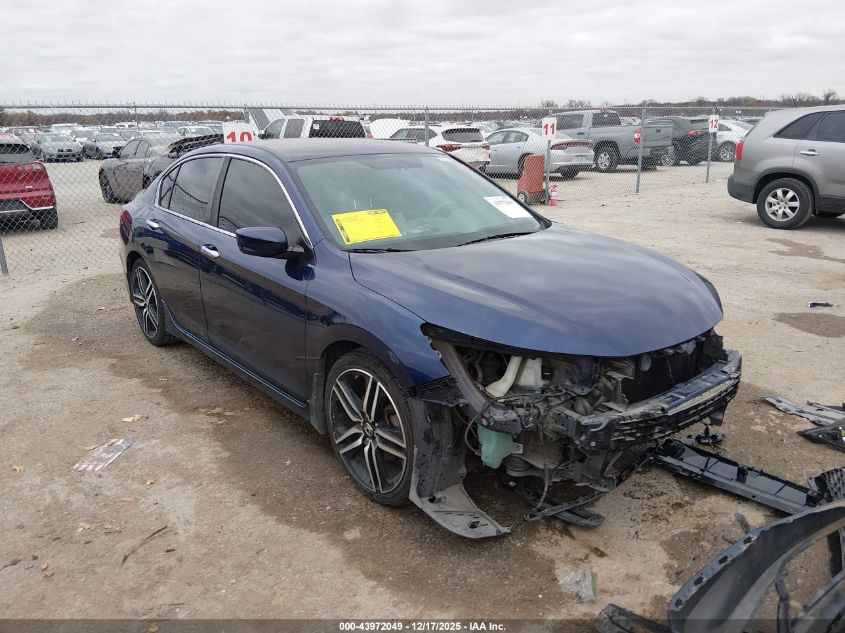 2016 Honda Accord Sport VIN: 1HGCR2F52GA146410 Lot: 43972049