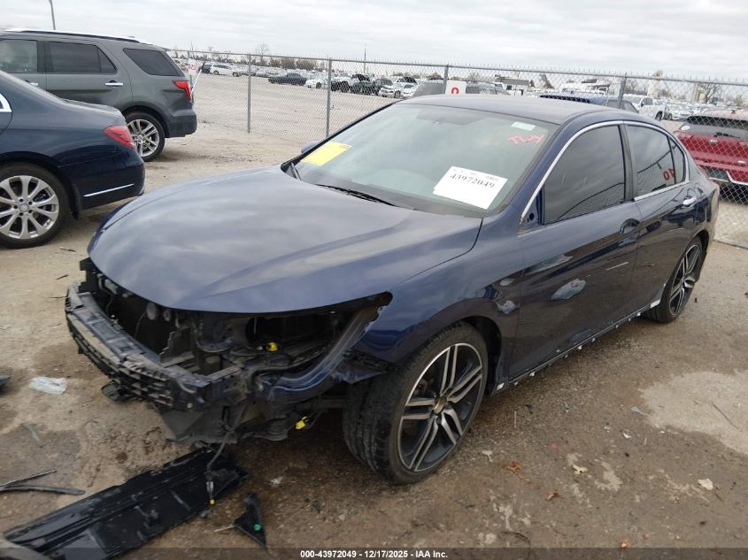 2016 Honda Accord Sport VIN: 1HGCR2F52GA146410 Lot: 43972049