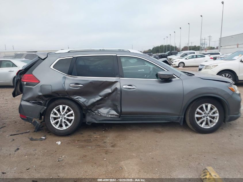 2017 Nissan Rogue Sv VIN: KNMAT2MT7HP550987 Lot: 43972052