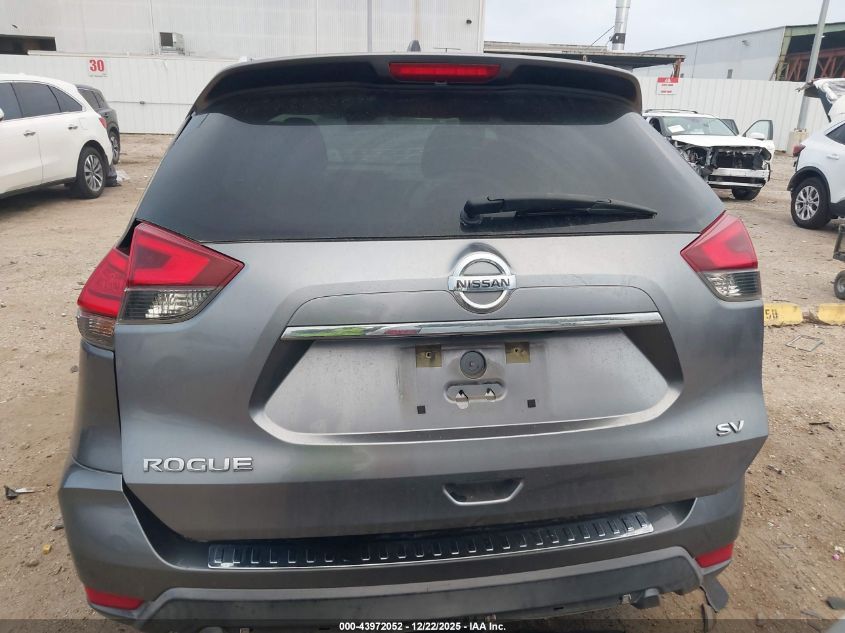 2017 Nissan Rogue Sv VIN: KNMAT2MT7HP550987 Lot: 43972052