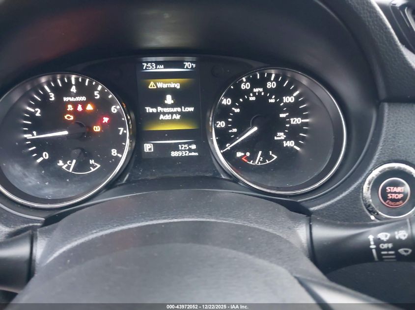 2017 Nissan Rogue Sv VIN: KNMAT2MT7HP550987 Lot: 43972052