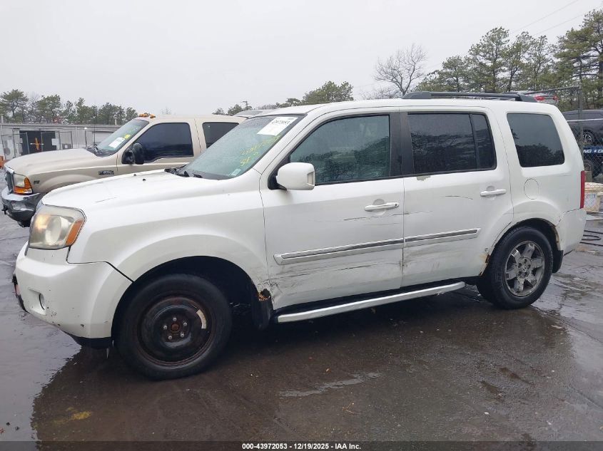 2011 Honda Pilot Touring VIN: 5FNYF4H97BB066268 Lot: 43972053