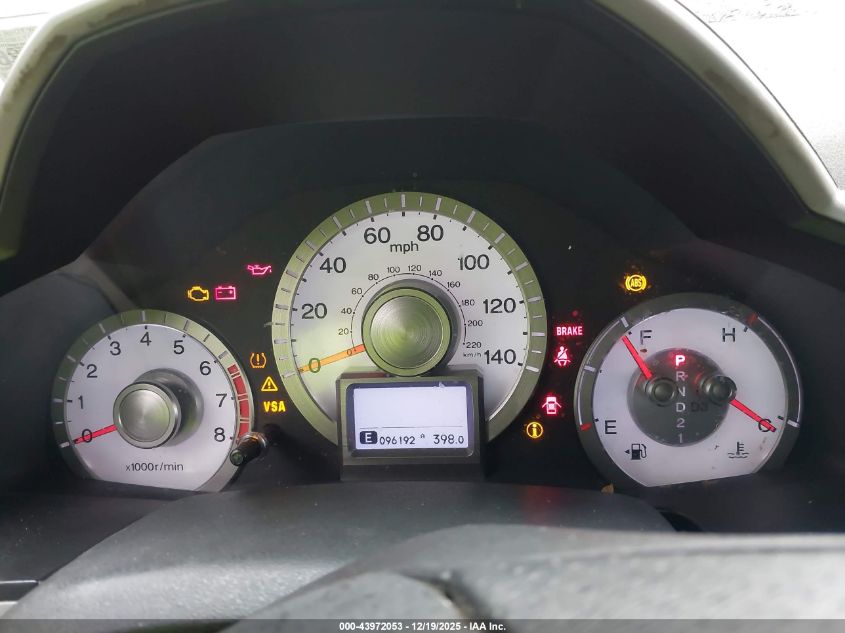 2011 Honda Pilot Touring VIN: 5FNYF4H97BB066268 Lot: 43972053