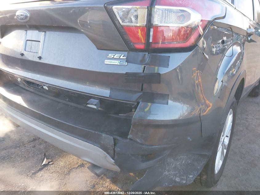2018 Ford Escape Sel VIN: 1FMCU9HD4JUA46997 Lot: 43972062